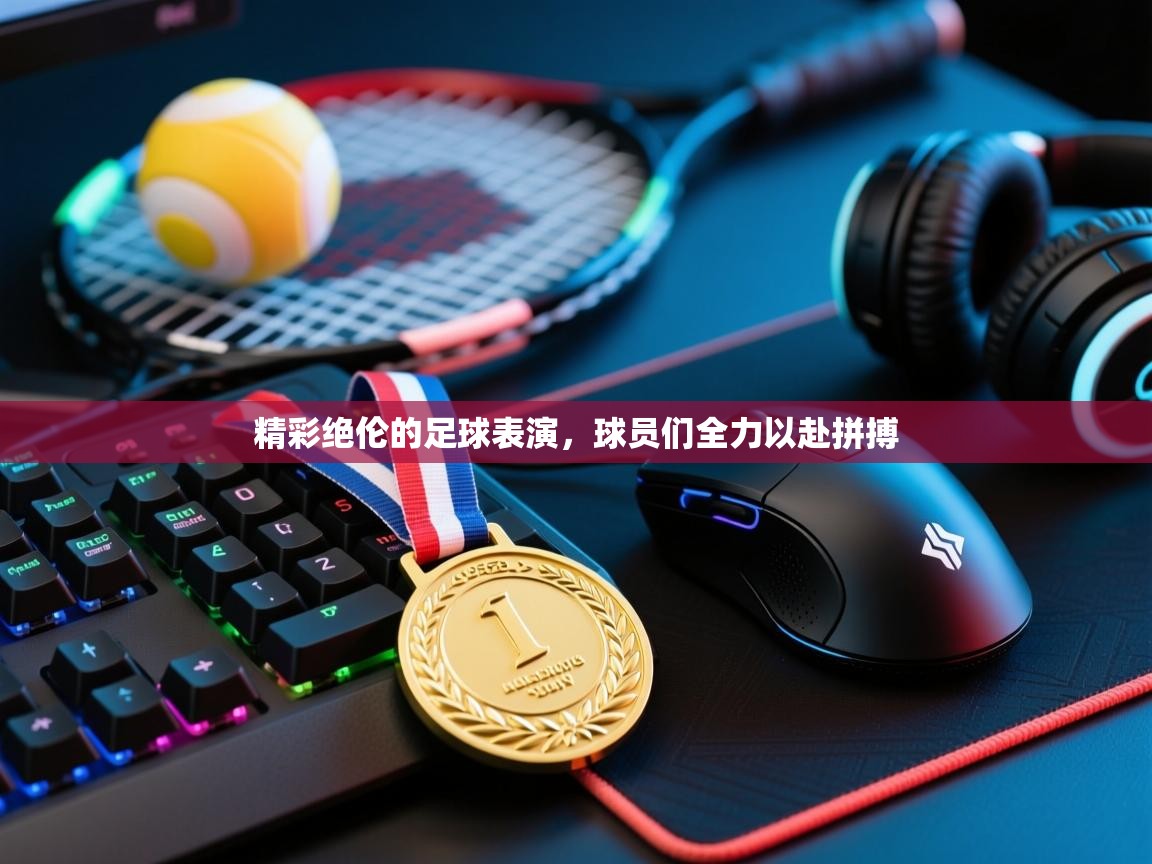 精彩绝伦的足球表演,球员们全力以赴拼搏 第2张