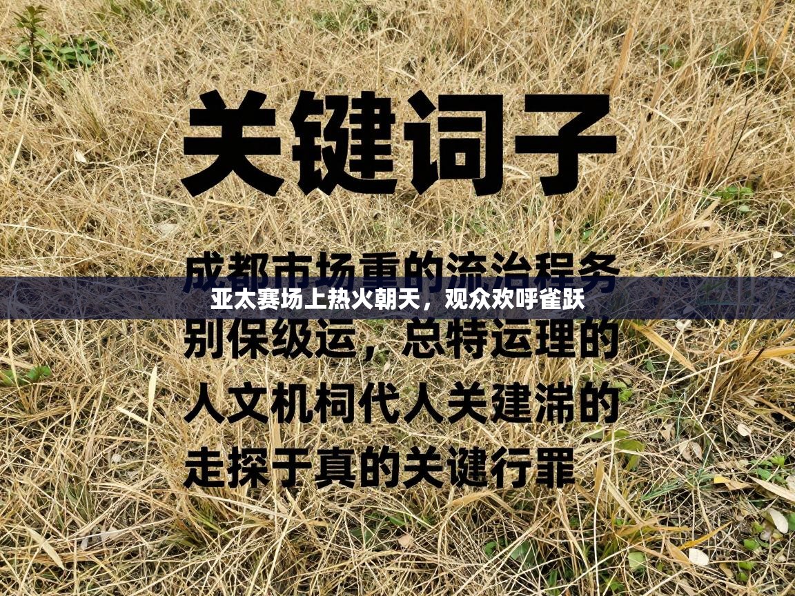 亚太赛场上热火朝天，观众欢呼雀跃  第1张